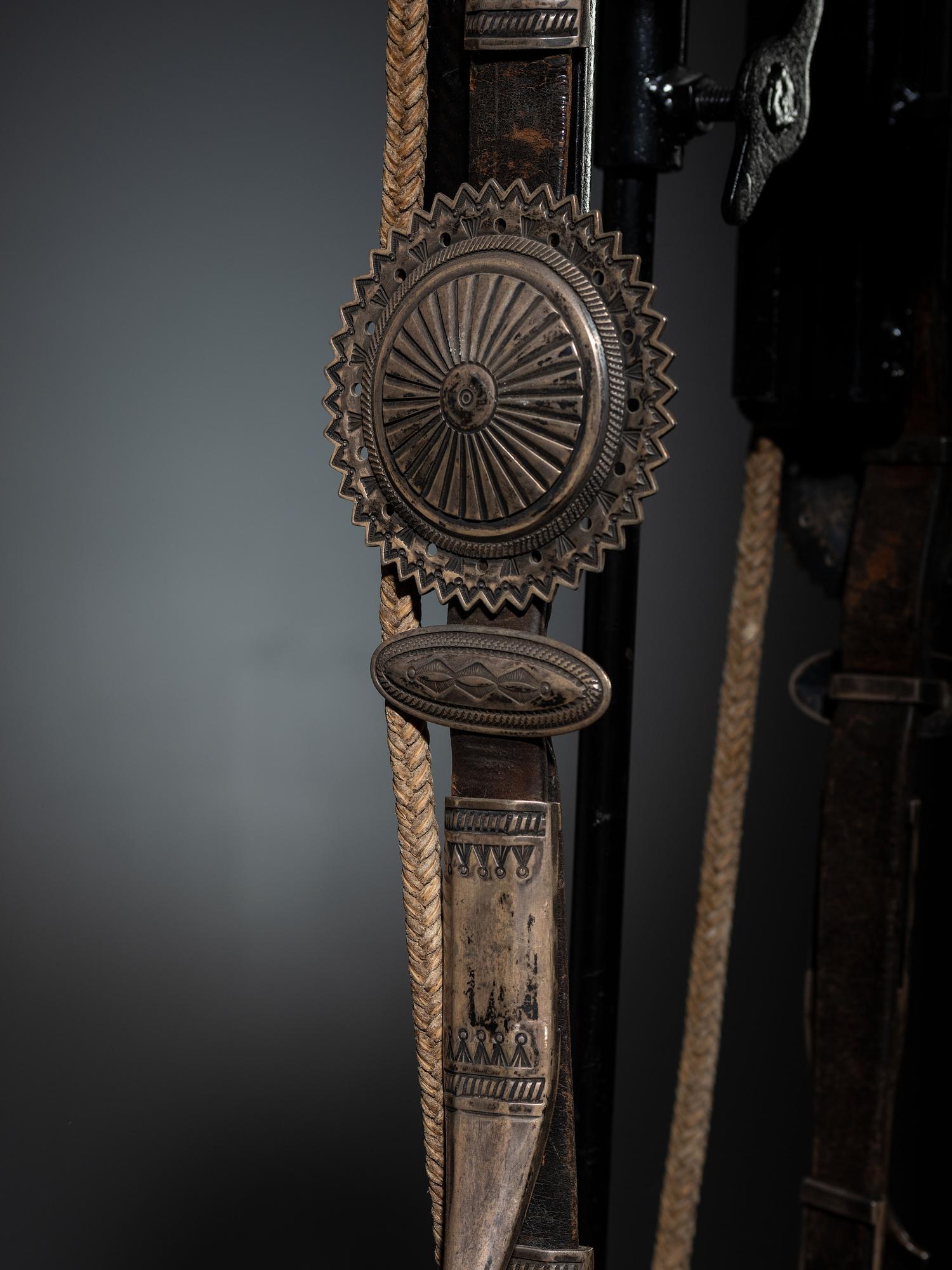 Navajo Silver Bridle