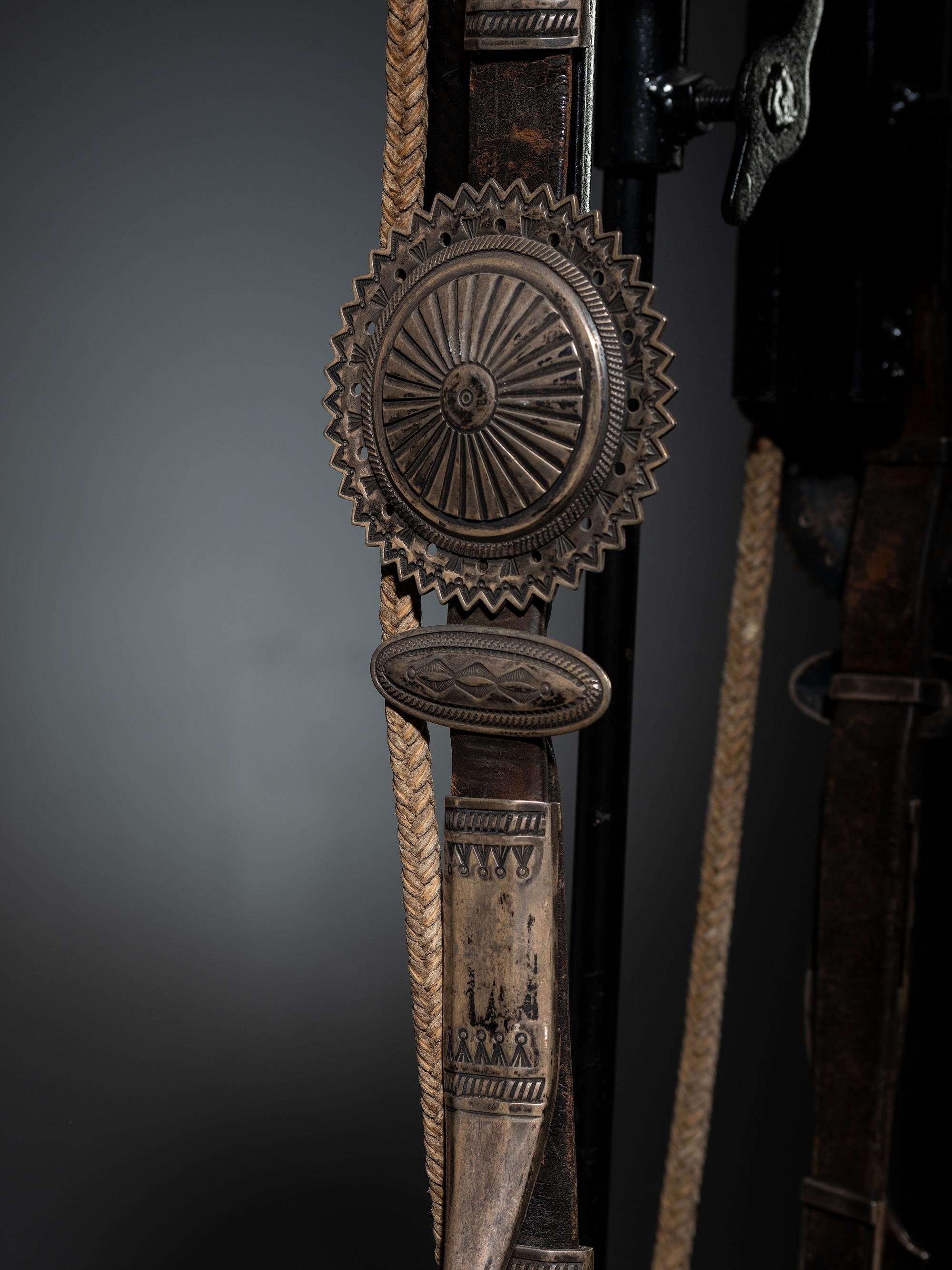 Navajo Silver Bridle
