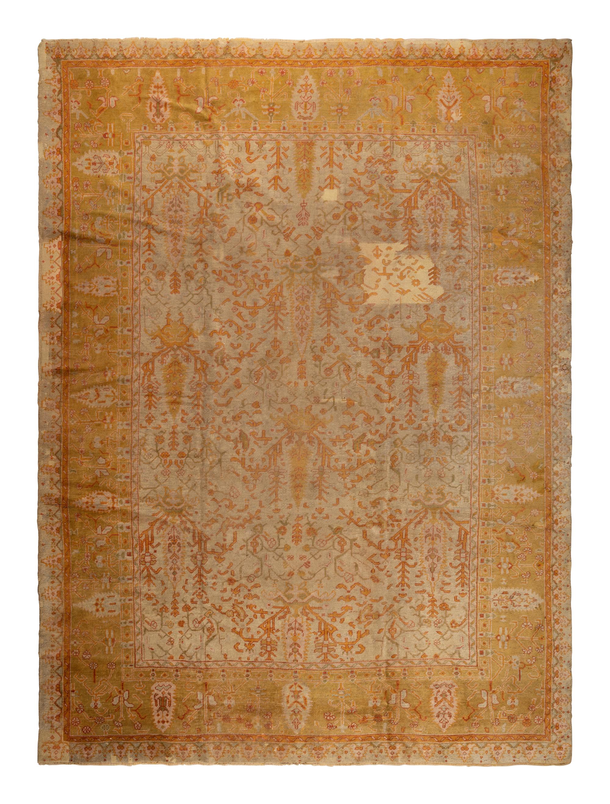 An Oushak Wool Rug