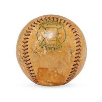 A 1923 Cleveland Indians Team Signed Autograph Baseball Featuring Tris Speaker (PSA Letter of Authenticity),