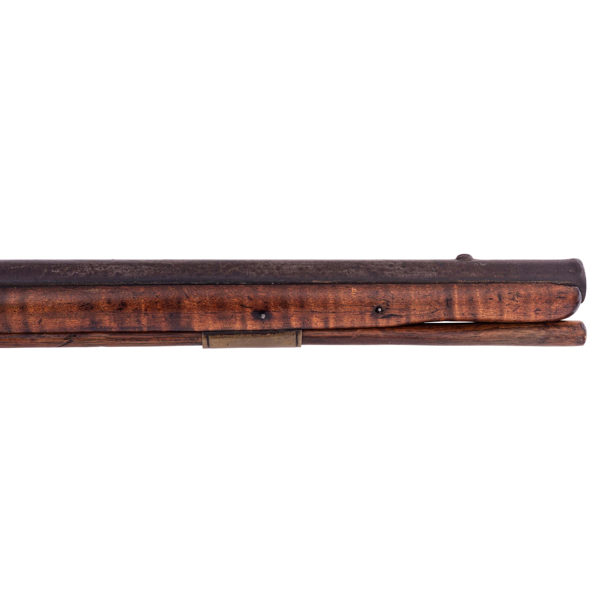 Period Restocked and Percussion Altered Trade Gun by Robert Wheeler