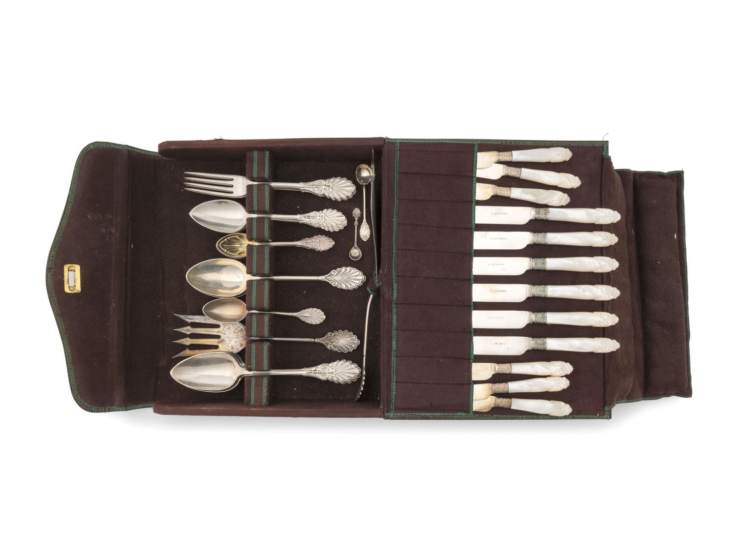 A Group of American Silver Flatware
