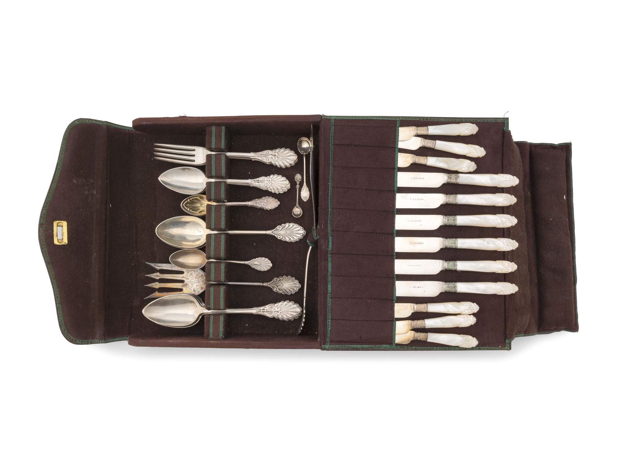 A Group of American Silver Flatware