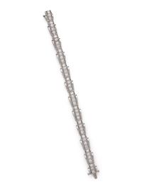 WHITE GOLD AND DIAMOND BRACELET