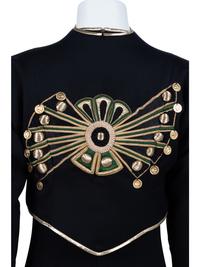 Geoffrey Beene Jumpsuit with Crop Jacket, Fall 1990