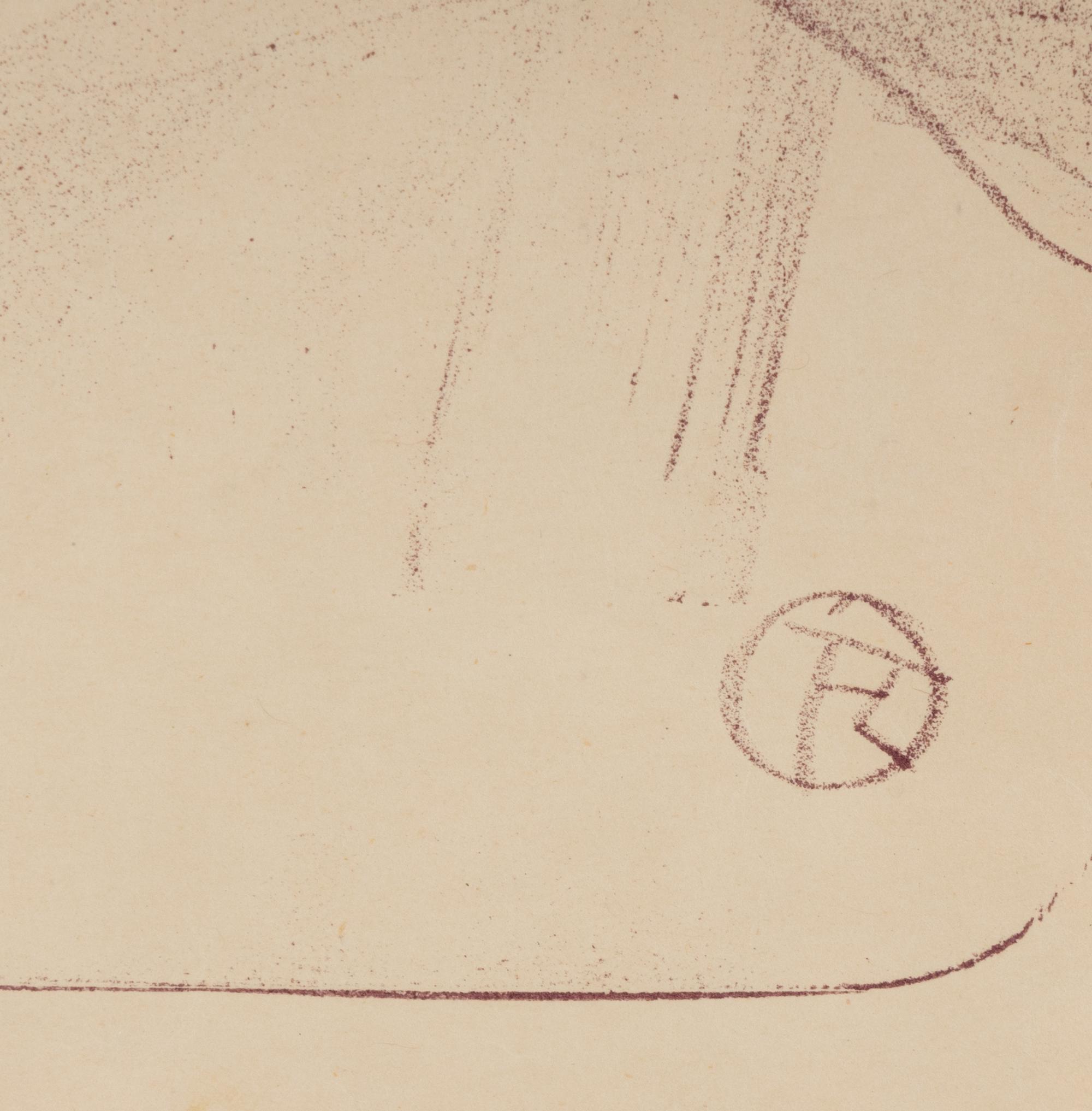 Linger, Longer, Loo ( Plate 7 from Yvette Guilbert), 1898