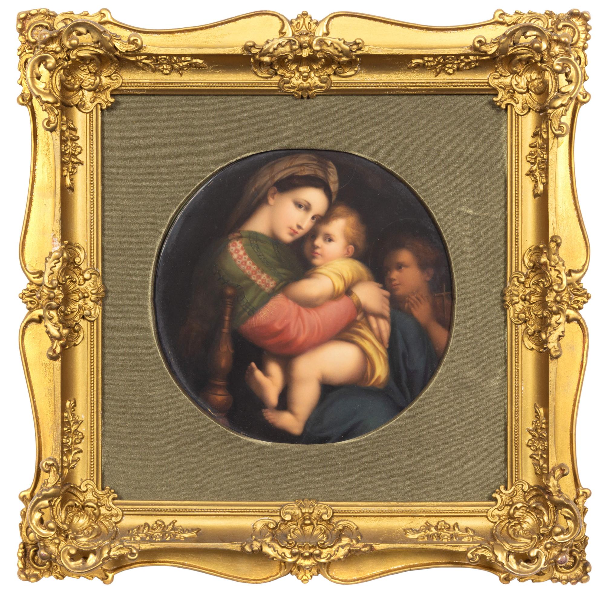A Berlin (K.P.M.) Porcelain Plaque