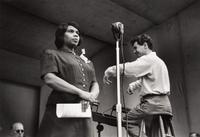 Ruth Orkin (1921-1985) Marian Anderson and Leonard Bernstein, Lewisohn Stadium, New York, 1947