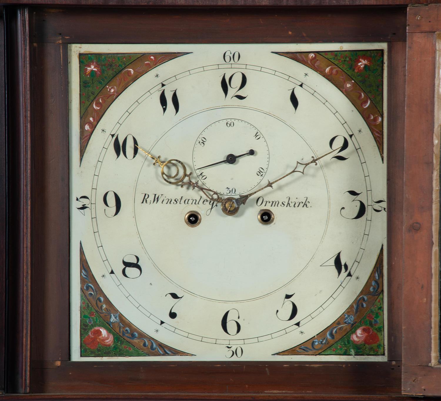 A George III Mahogany Tall Case Clock