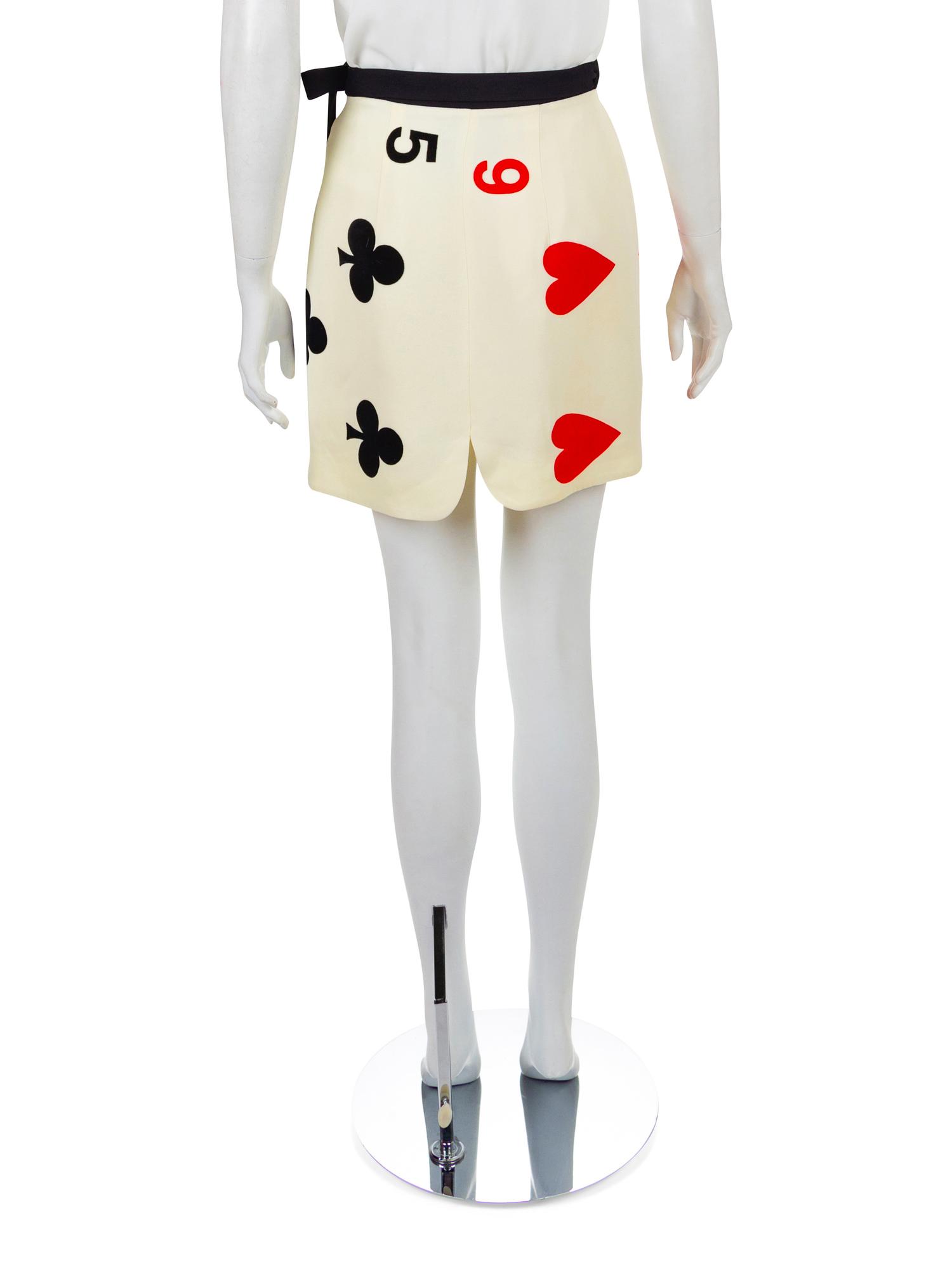 Moschino Wrap Skirt, 1990-2000s