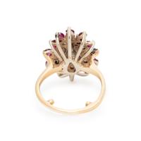 DIAMOND AND RUBY RING