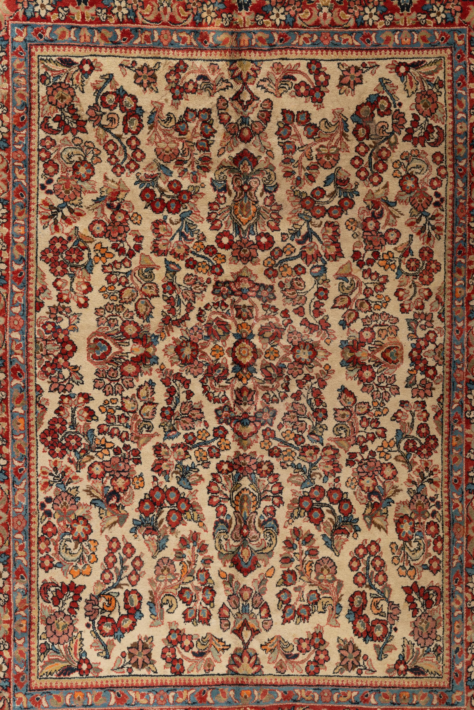 A Sarouk Wool Rug