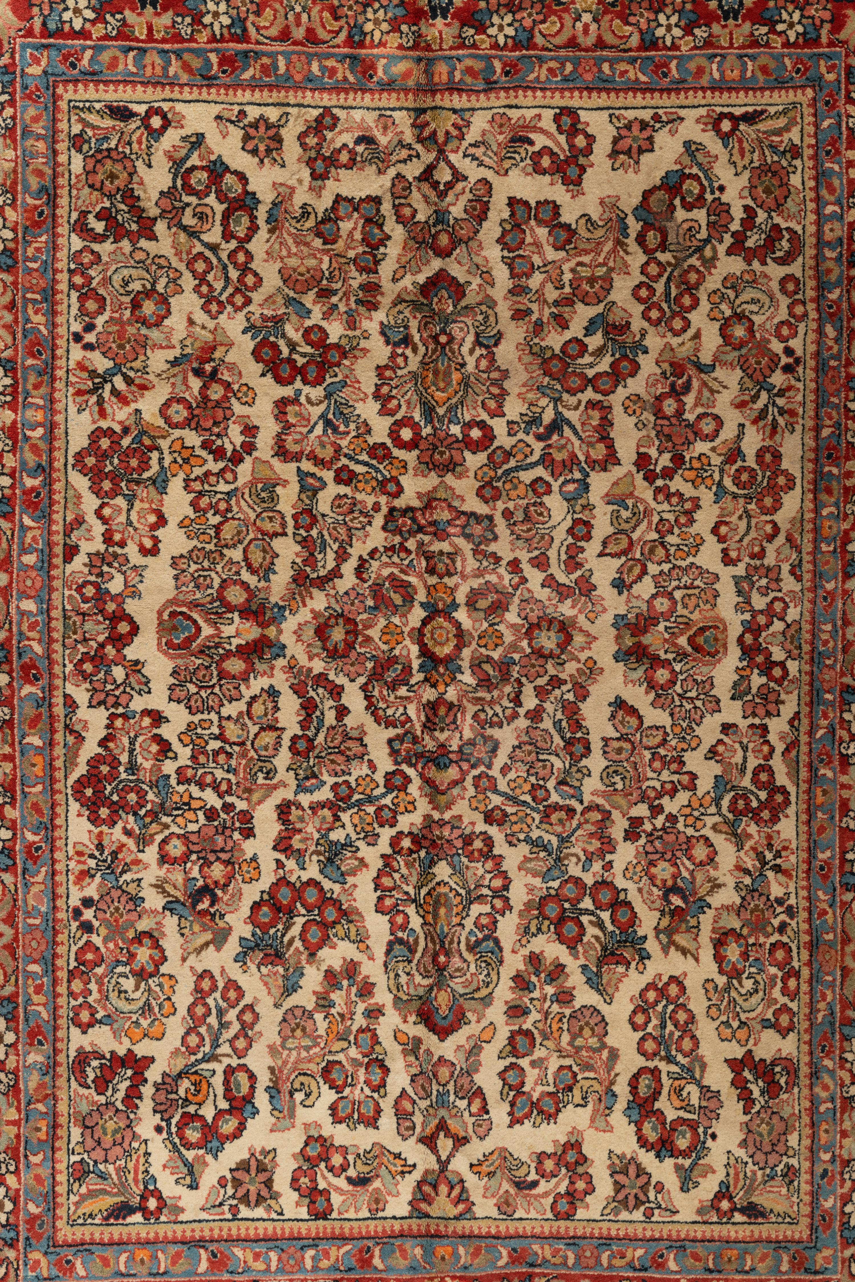A Sarouk Wool Rug