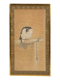 A Set of Four Chinese Ink and Watercolor Paintings