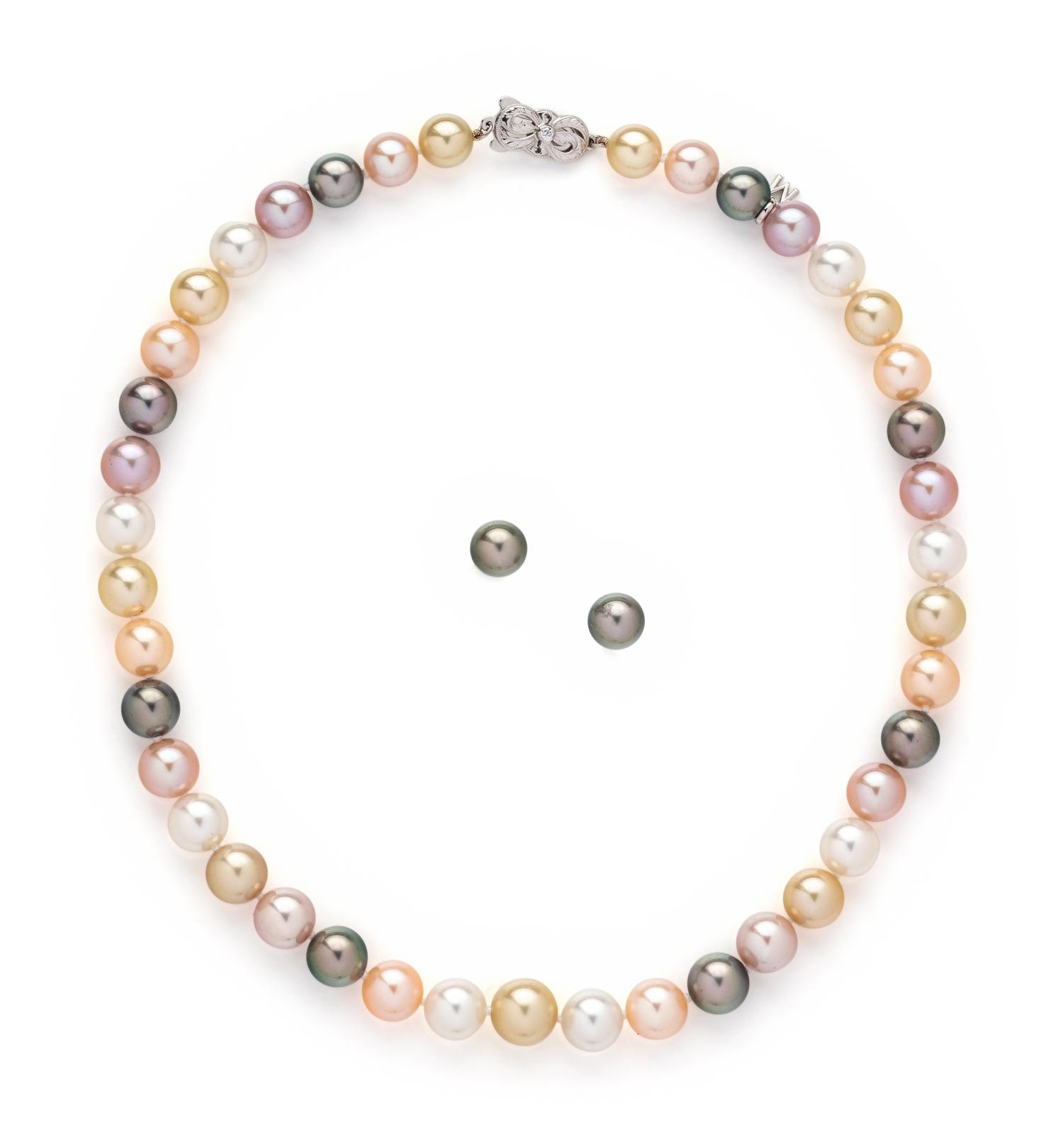 MIKIMOTO, CULTURED PEARL SET