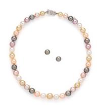 MIKIMOTO, CULTURED PEARL SET