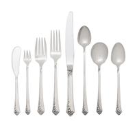An American Silver Flatware Service