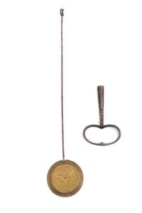 A Louis XV Style Gilt Bronze Three-Piece Clock Garniture