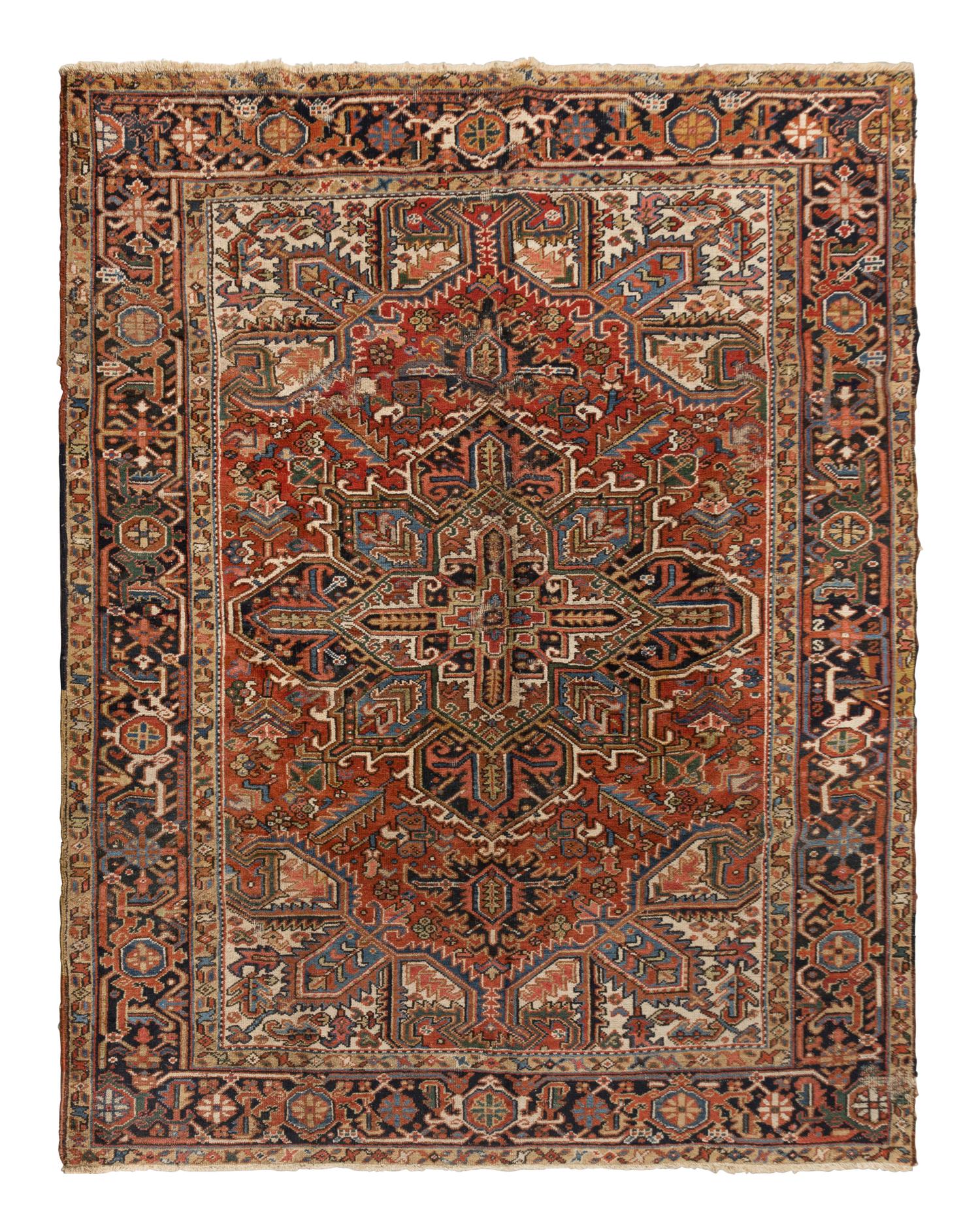 A Heriz Rug