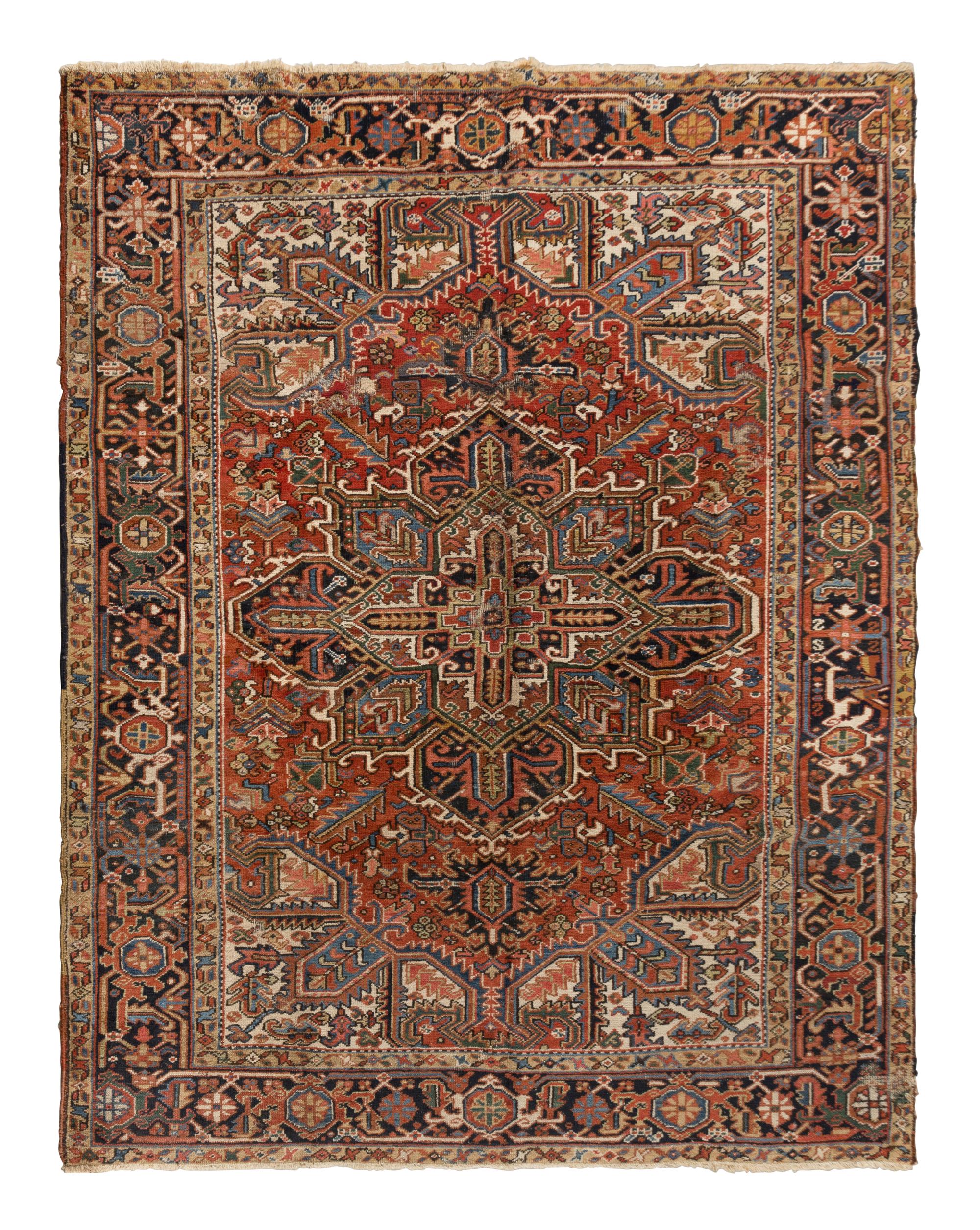 A Heriz Rug