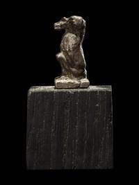 An Egyptian Silver Baboon