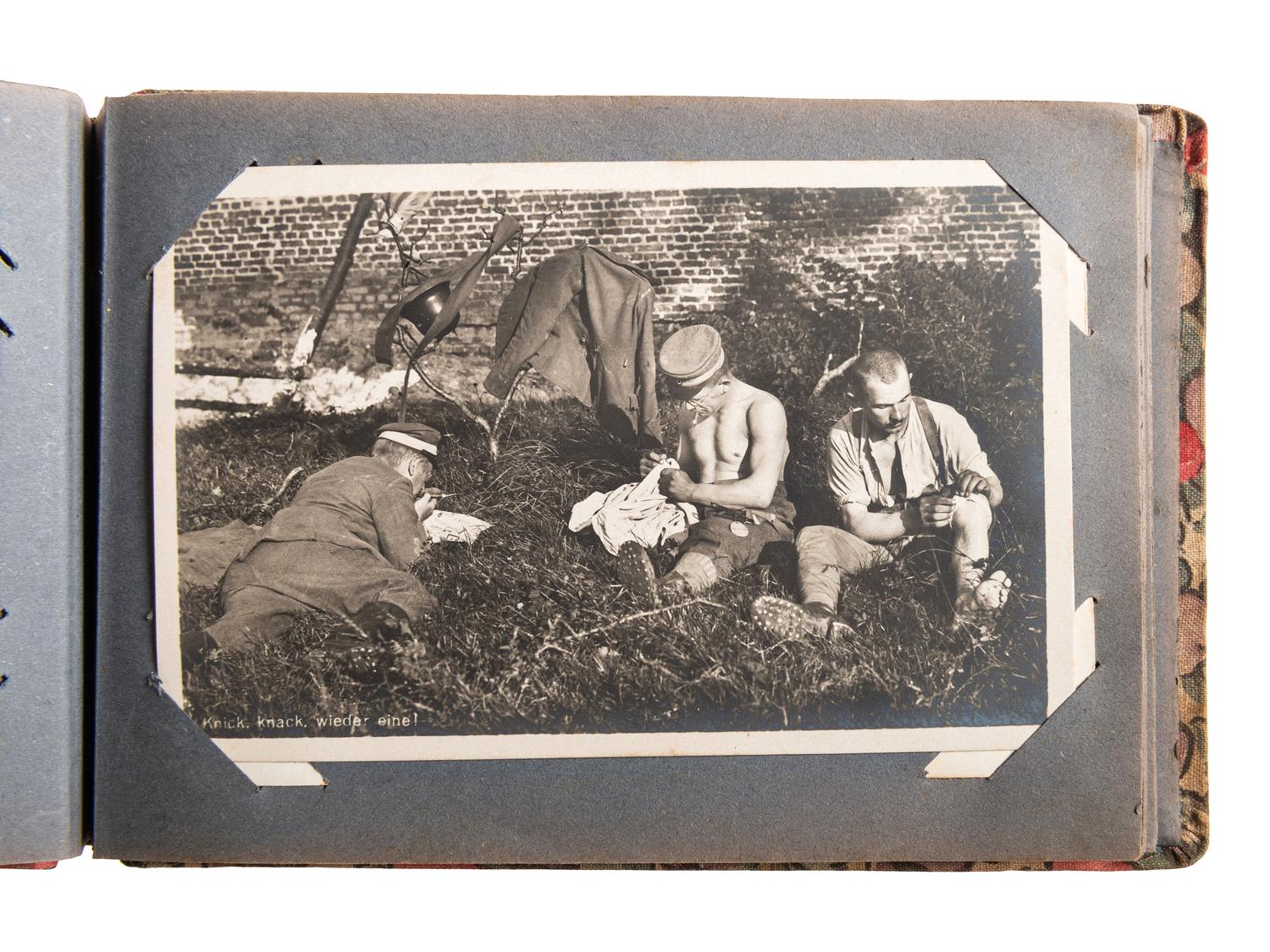 [EARLY PHOTOGRAPHY] - [AMERICA AT WAR] Over 100 images, mostly military in subject matter, various dates from Civil War to WWII.