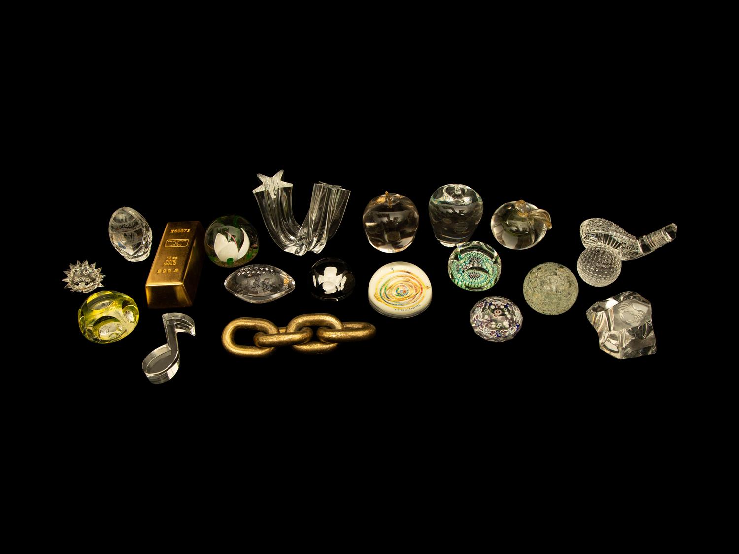 A Collection of Paperweights