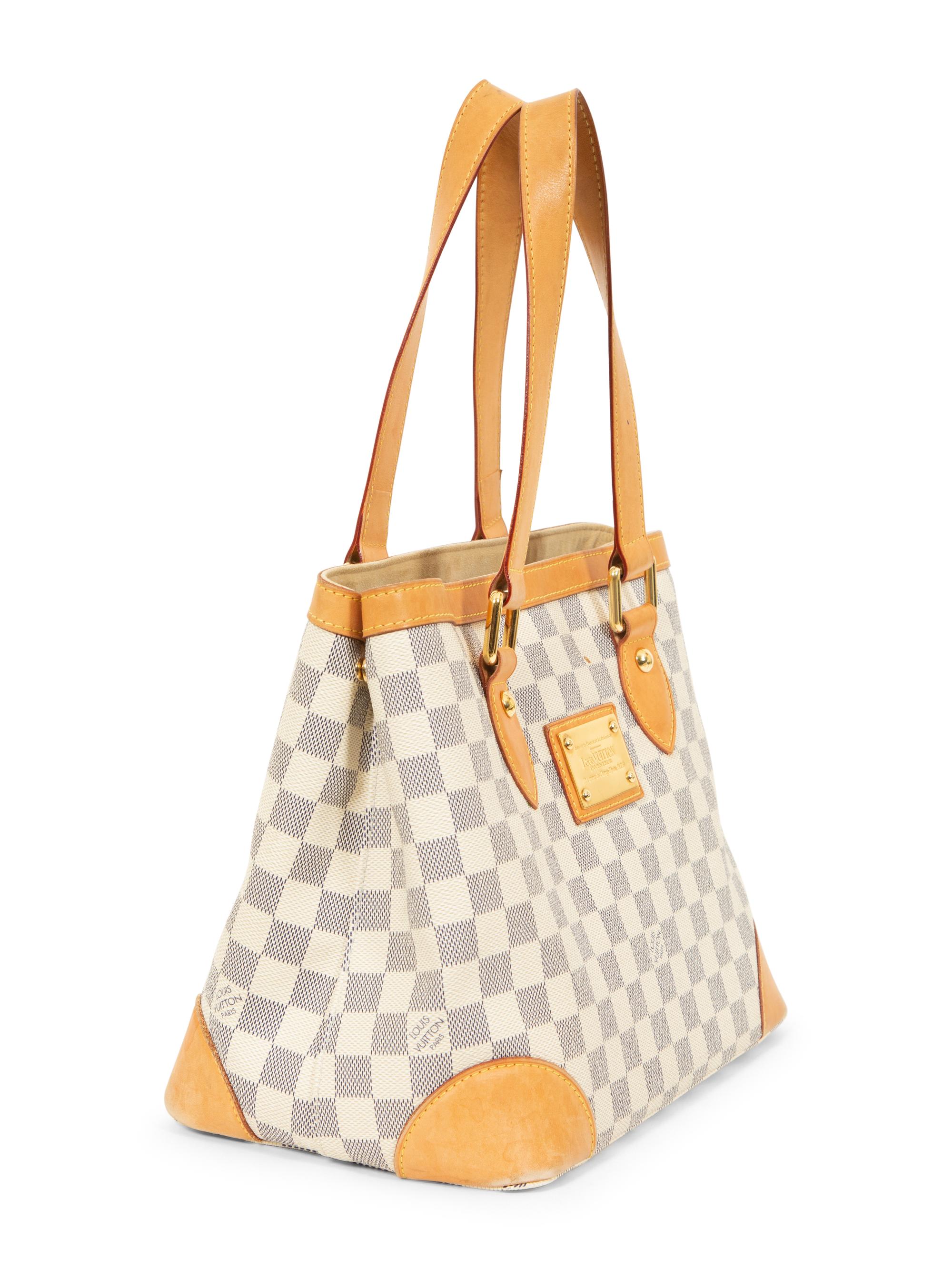 Louis Vuitton Hampstead PM in Damier Azur, 2011