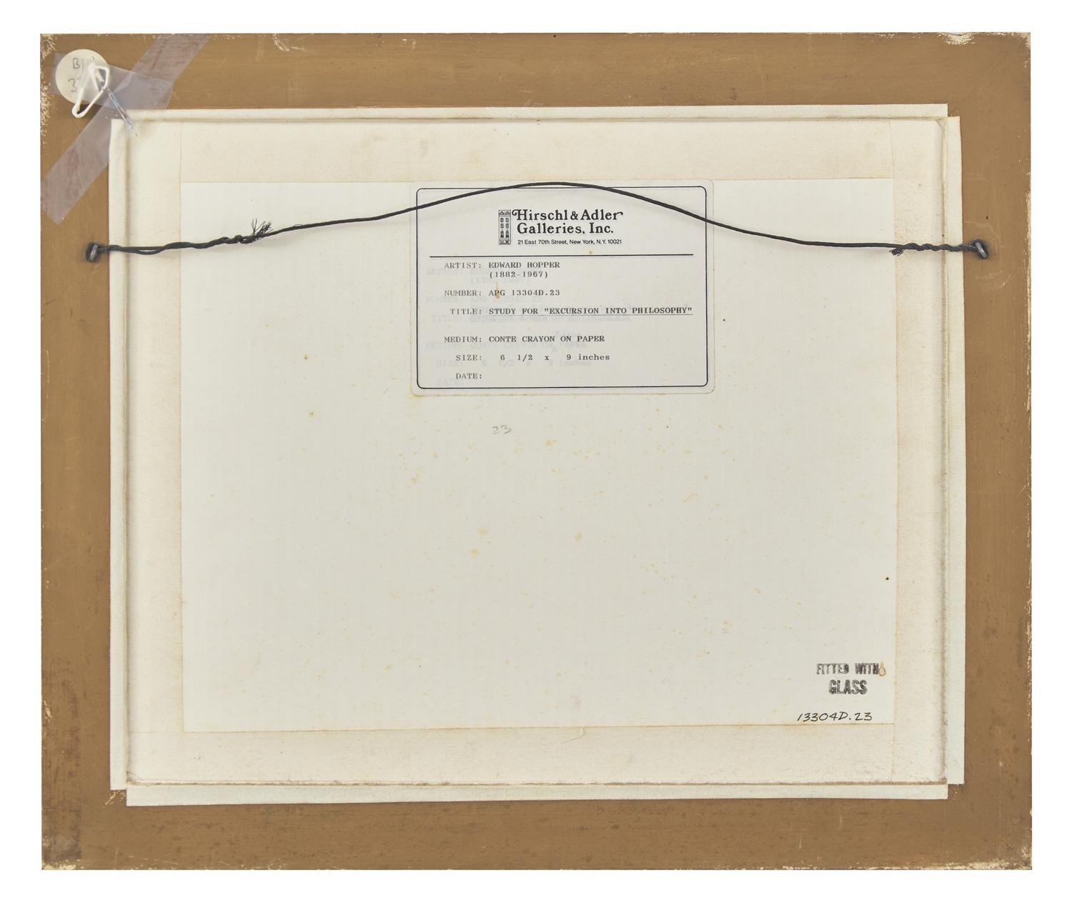 Study for Excursion into Philosophy, c. 1959