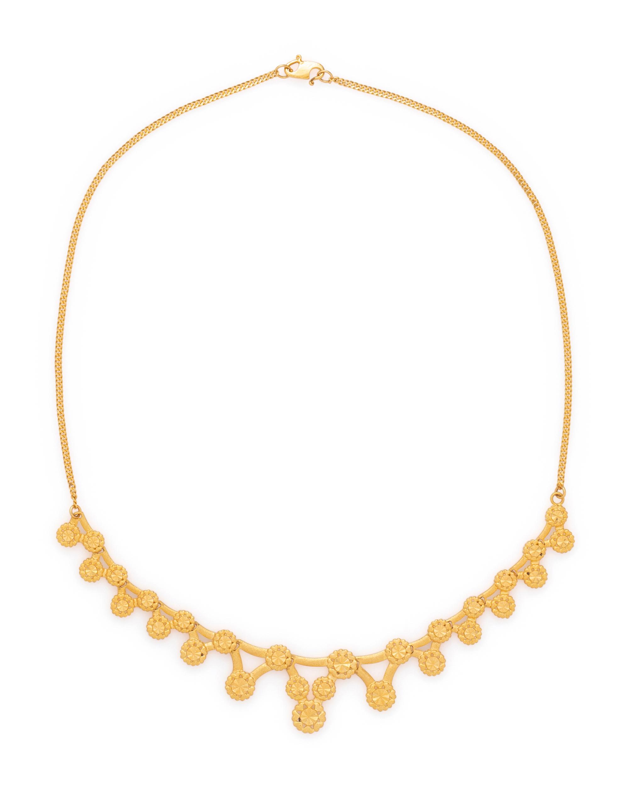 HIGH KARAT GOLD NECKLACE