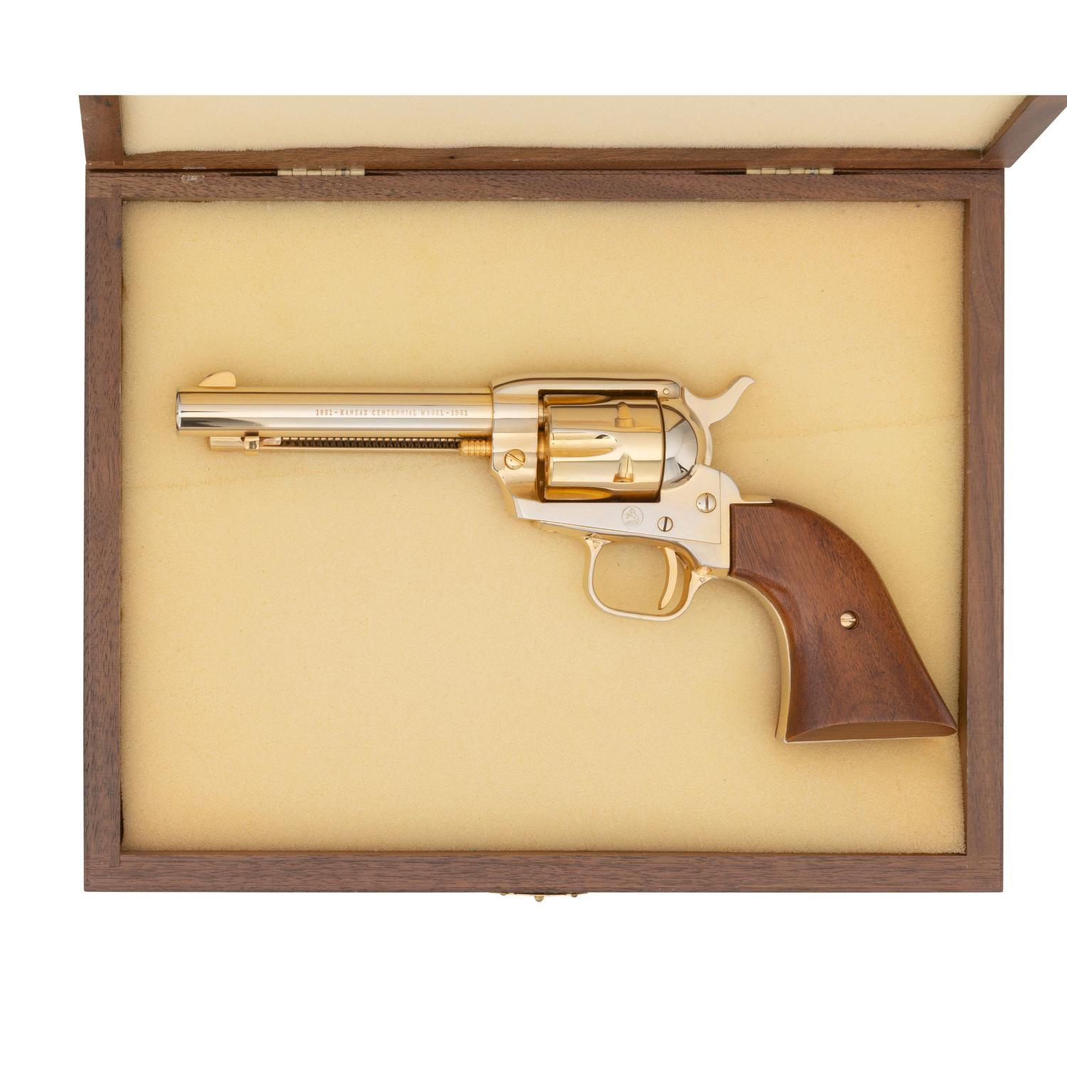 **Colt Kansas Centennial Model Commemorative Revolver in Presentation Case