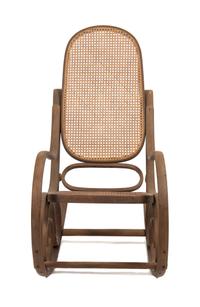 An Italian Thonet Style Bentwood Rocking Chair Height 41 1/2 inches. — MID 20TH CENTURY