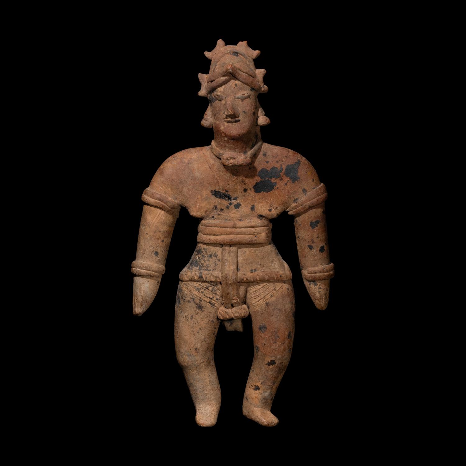 A Colima Terracotta Male Figure