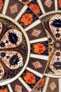 A Set of Eleven Royal Crown Derby Old Imari Porcelain Plates