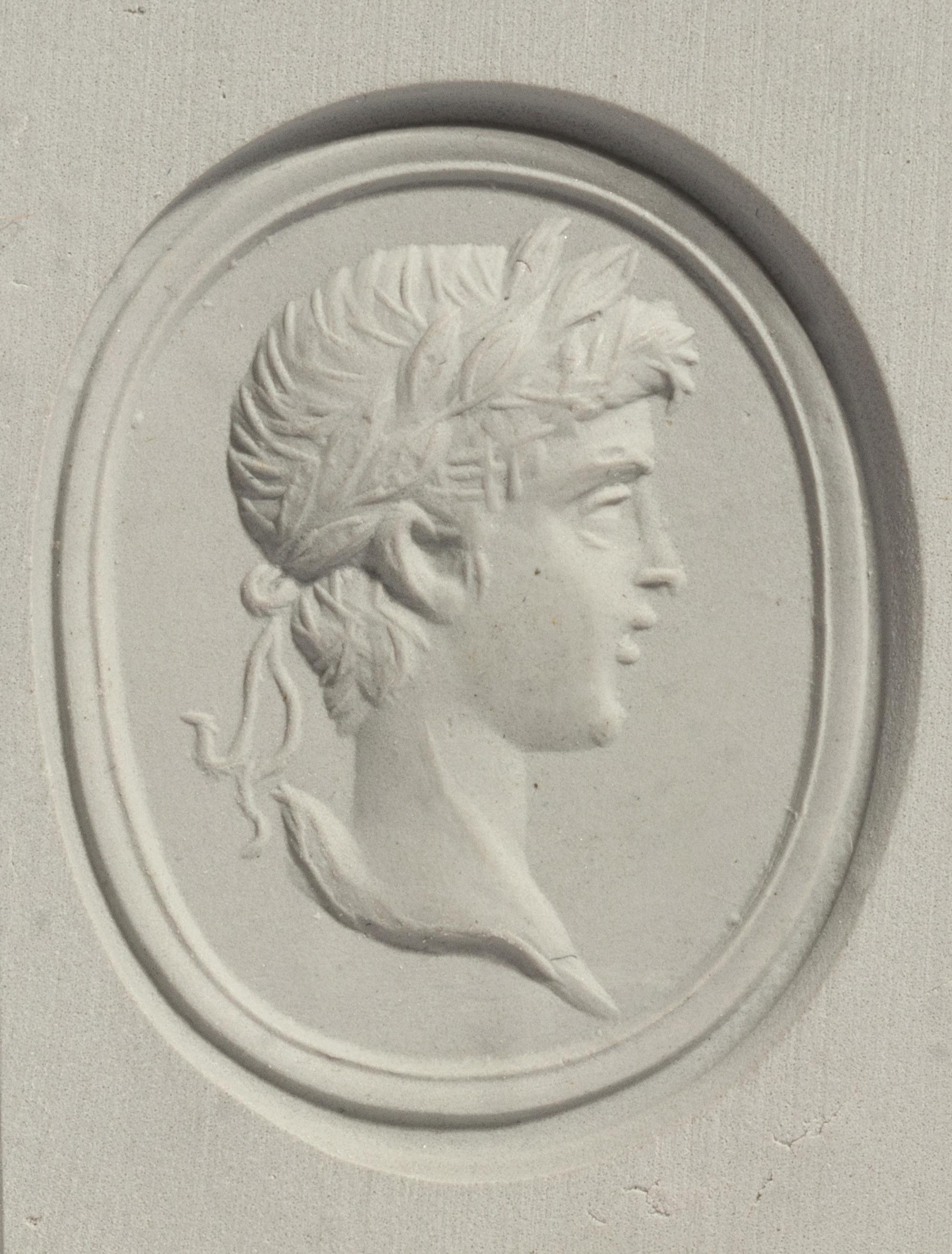 A Neoclassical Gold and Carnelian Finger Ring with the Portrait Head of an Emperor