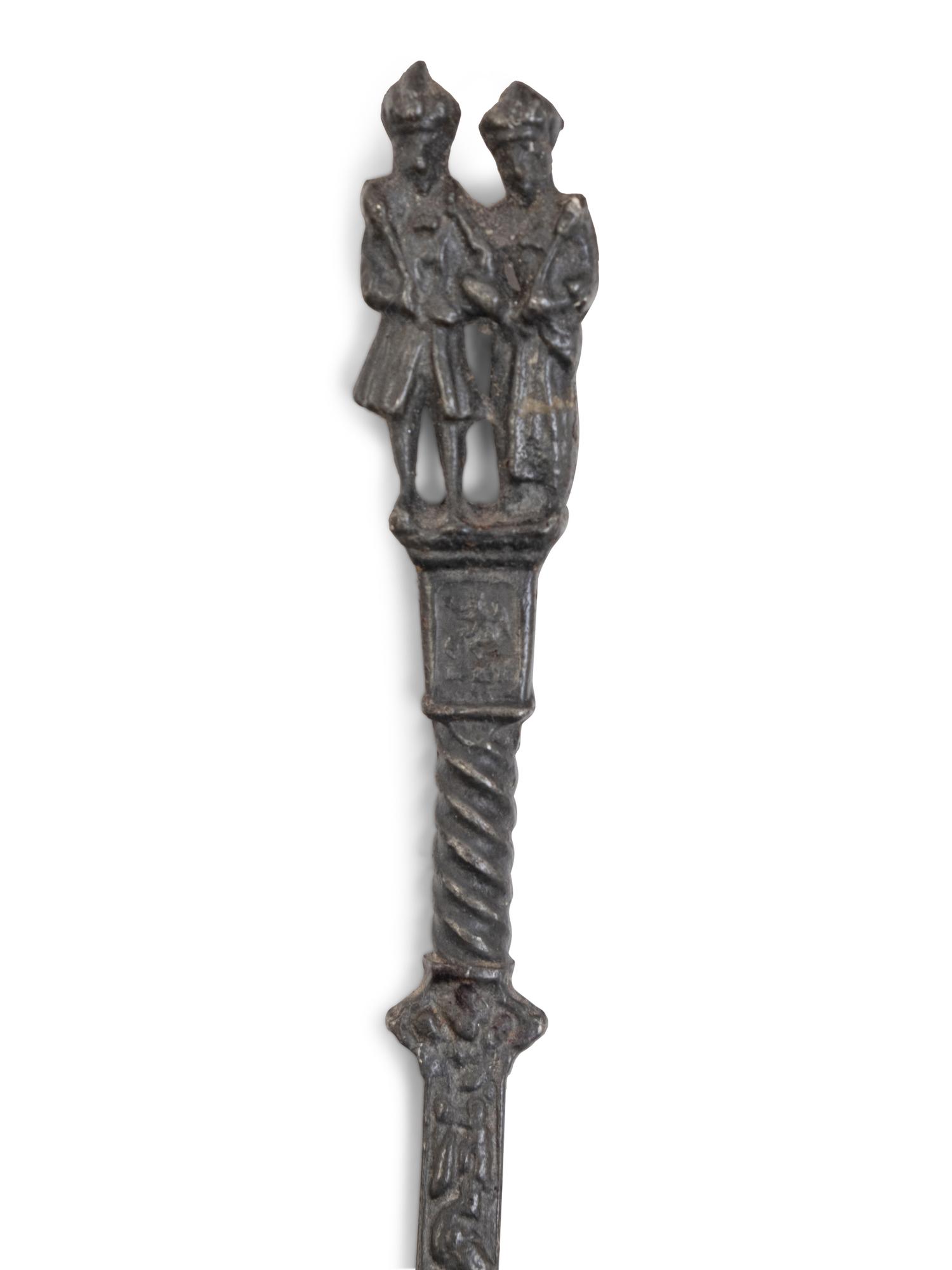 Two Carved Spoon Racks