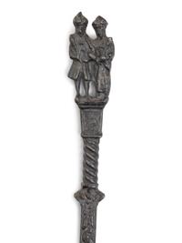 Two Carved Spoon Racks
