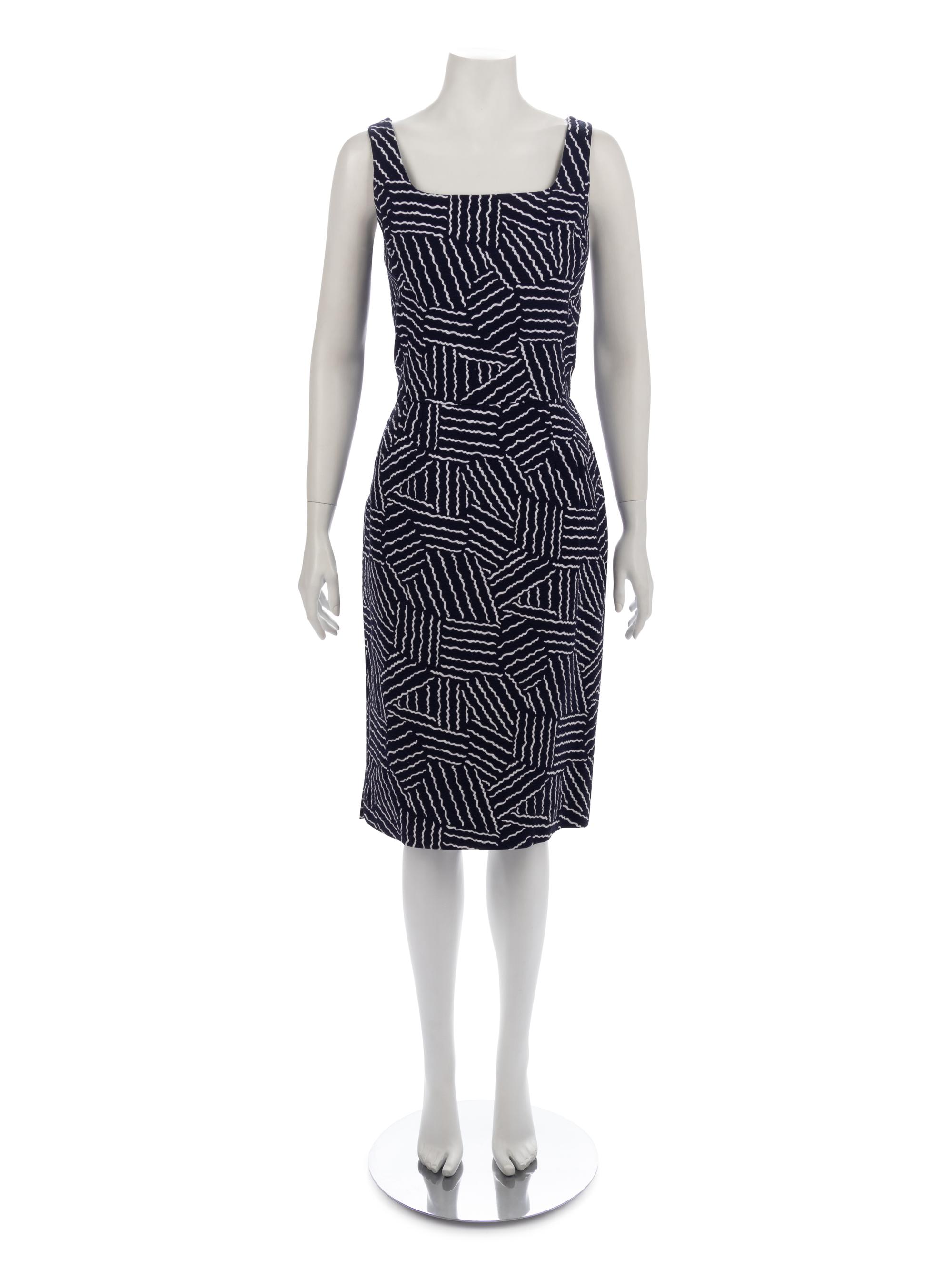 Two Designer Dress Suits: Carolina Herrera & Oscar de la Renta