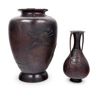 Two Bronze Vases