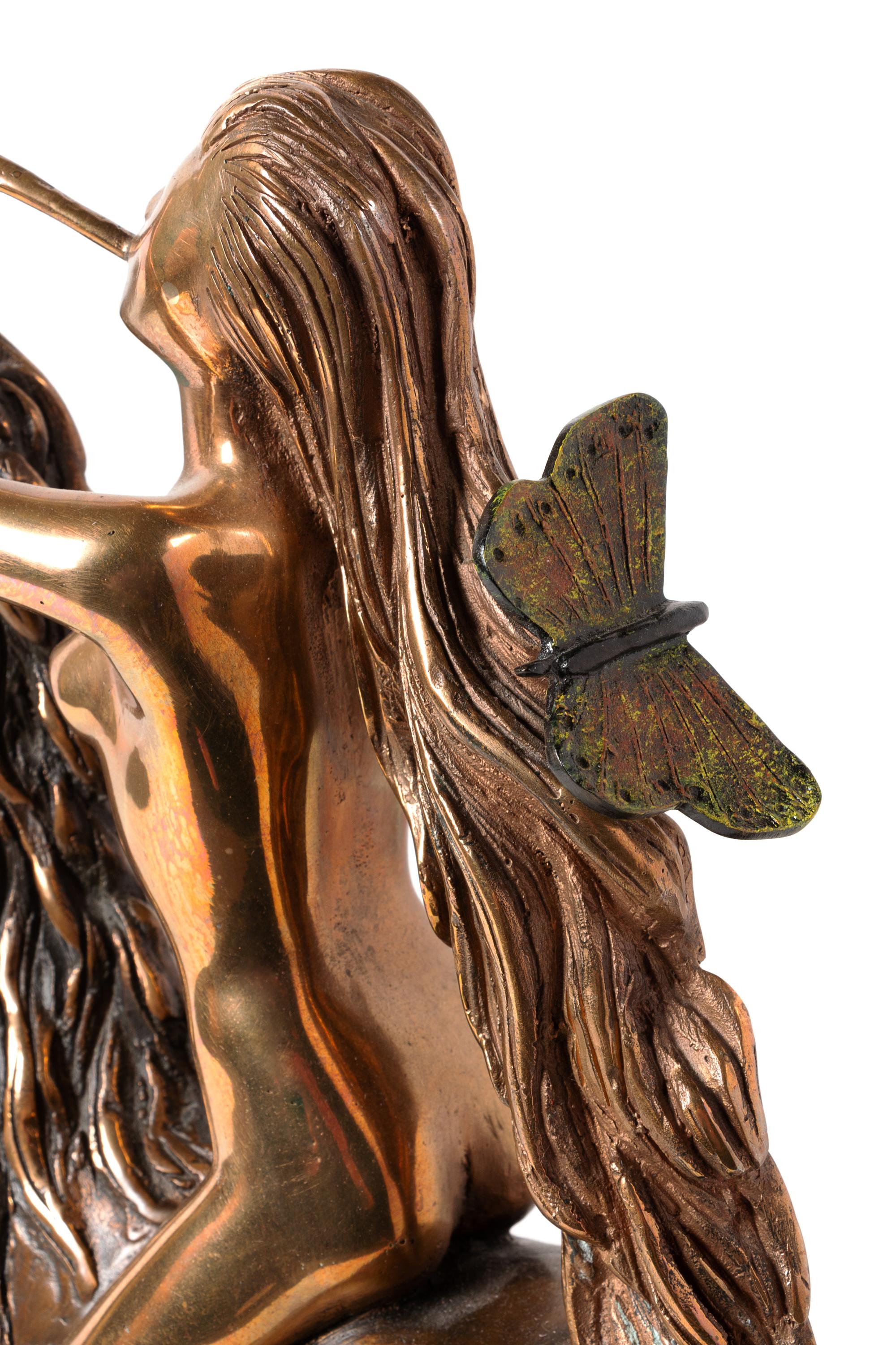 Lady Godiva with Butterflies