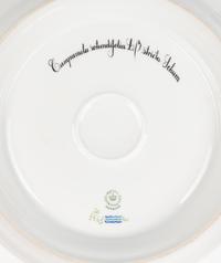 A Royal Copenhagen Flora Danica Porcelain Circular Covered Tureen and Stand