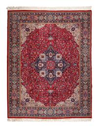 A Kashan Wool Rug