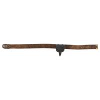 U.S. Civil War Infantry Belt with Maker Marked U.S. Plate & Cap Pouch
