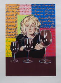 Steve Kaufman, (American, 1960-2010), Amuse Bouche