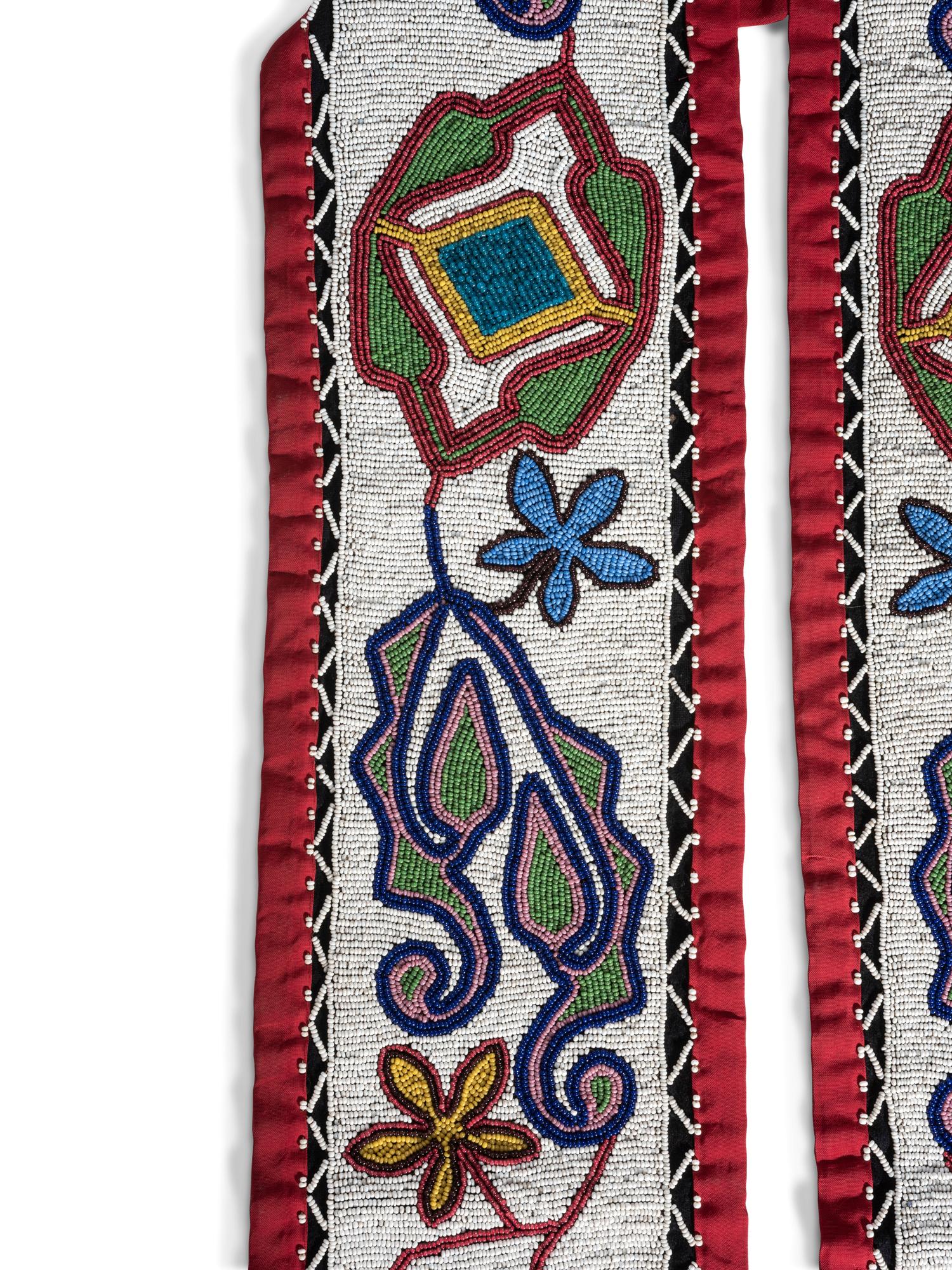 Ho-Chunk Beaded Bandolier Bag