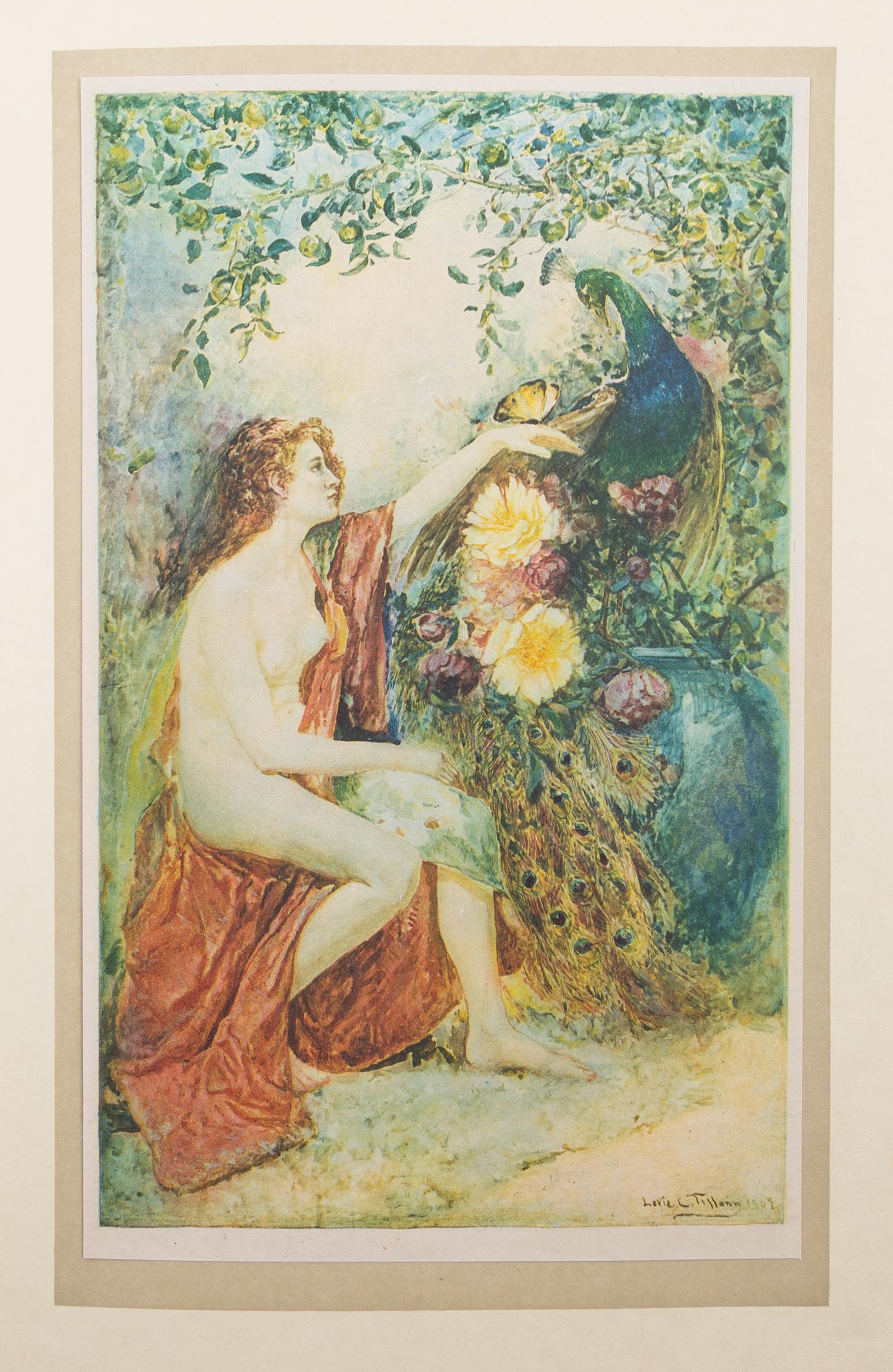 (Tiffany, Louis C.) Kay, Charles de. The Art Work of Louis C. Tiffany. New York, 1914. Limited edition