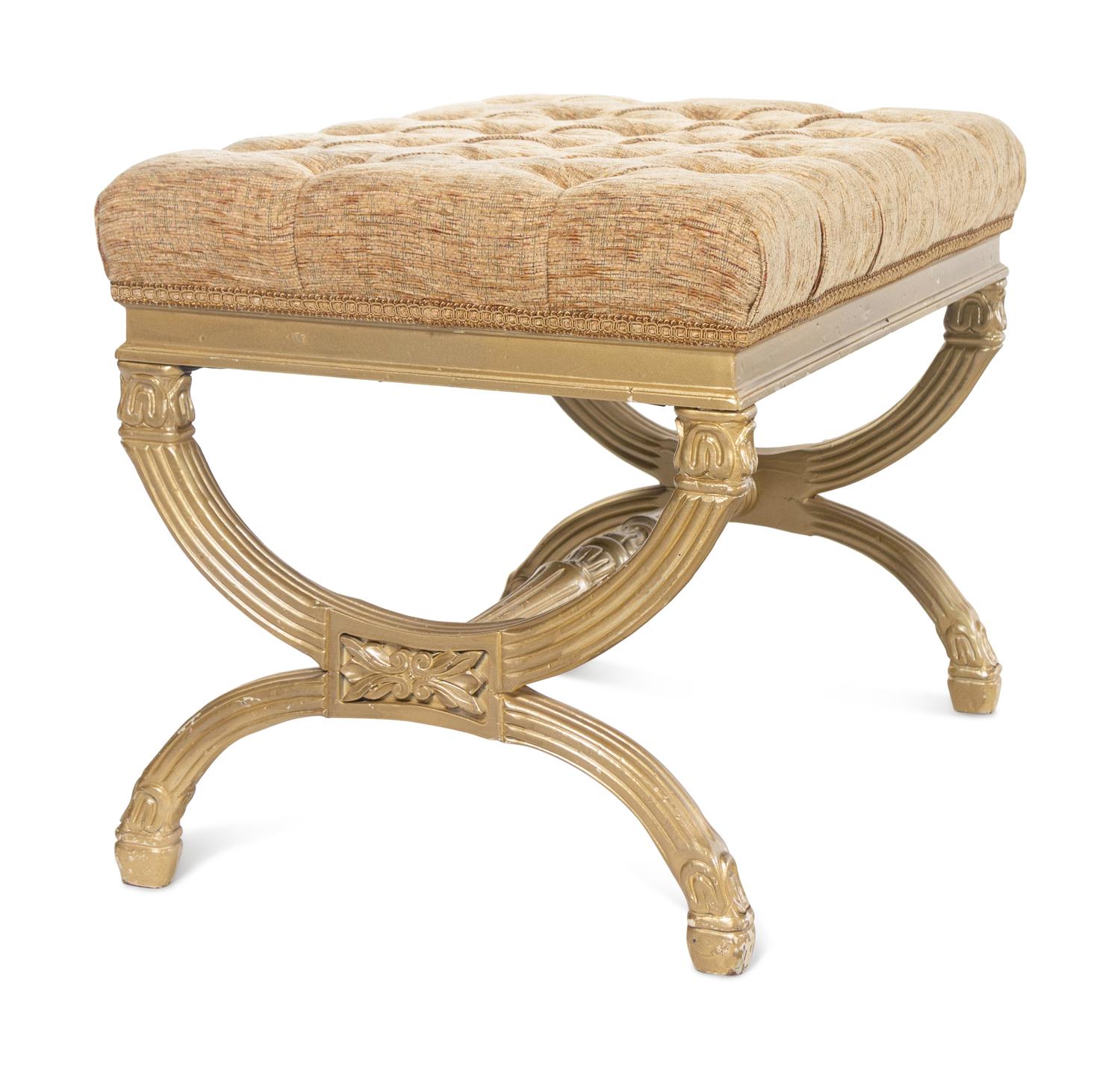 A Pair of Italian Louis XVI Style Painted Window Seats