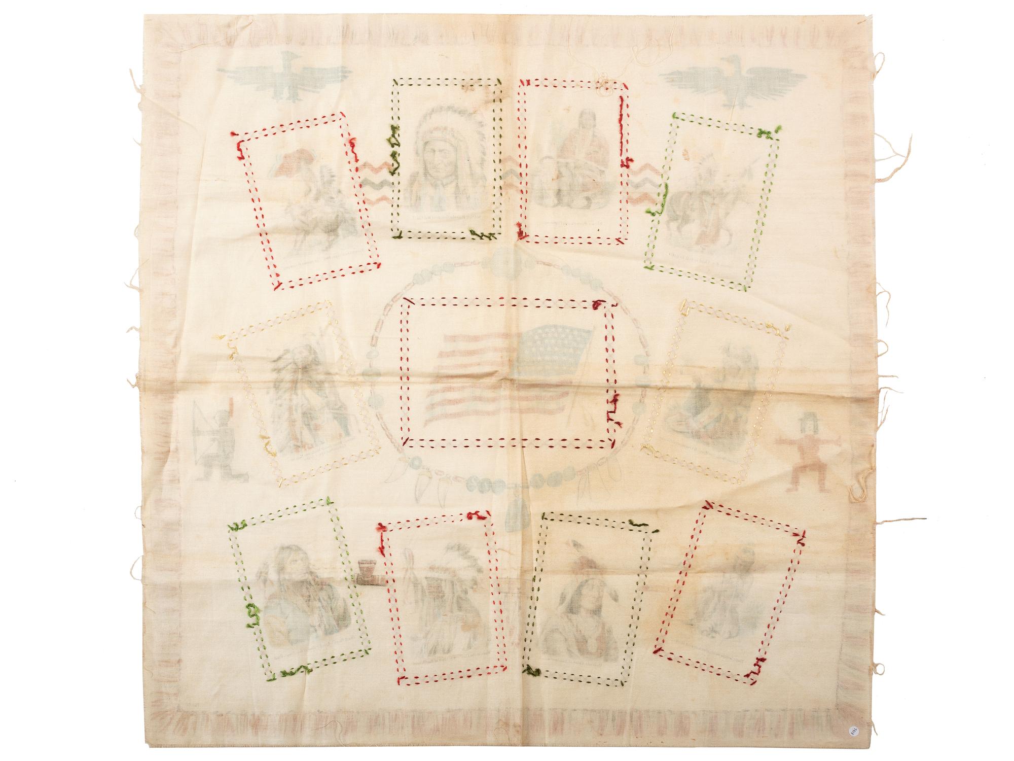 [NATIVE AMERICANS]. A group of ephemera related to Native Americans, comprising: