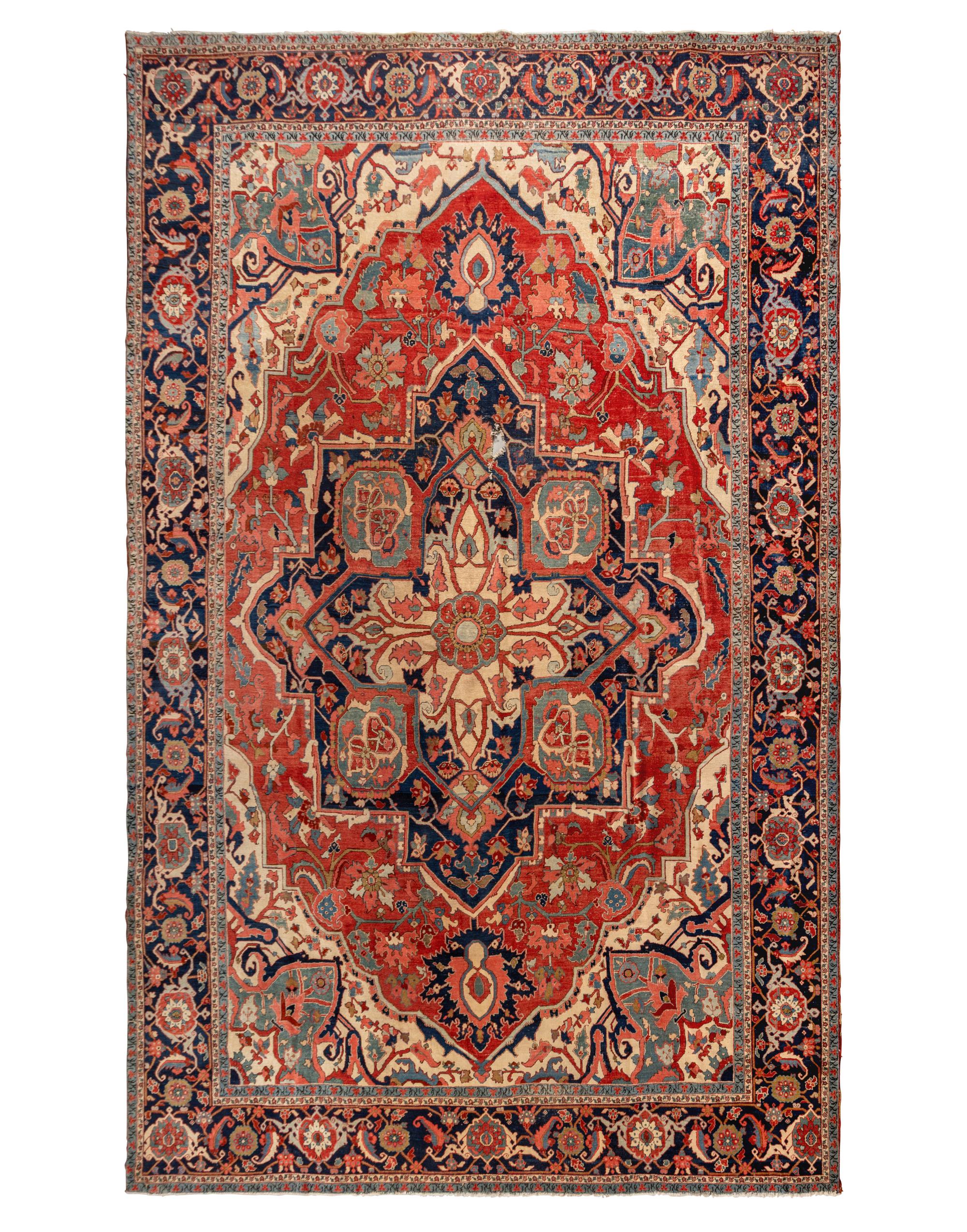 A Heriz Carpet