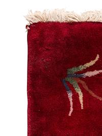 Two Chinese Art Deco Wool Rugs